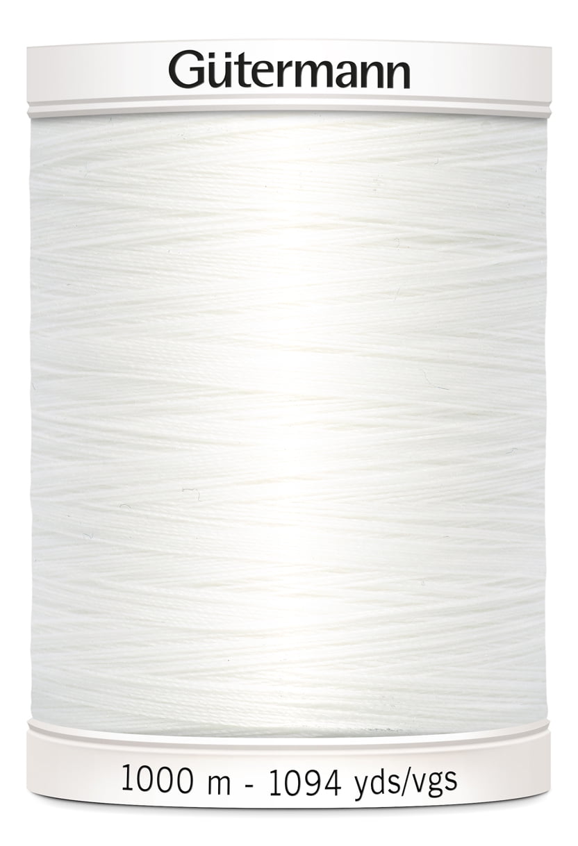 Gutermann Sew-All White Thread, 1094 yd.
