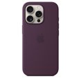 thumbnail image 3 of Apple iPhone 16 Pro Silicone Case with MagSafe - Plum, 3 of 6