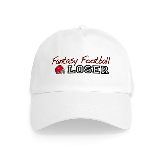 CafePress - Fantasy Football Loser Cap - Adjustable 100% Brushed Unisex Casual Cotton Baseball Cap, Beige, 1