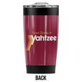 thumbnail image 2 of Yahtzee/Great Shakes Stainless Steel Tumbler 20 oz Coffee Travel Mug/Cup, Vacuum Insulated & Double Wall with Leakproof Sliding Lid | Great for Hot Drinks and Cold Beverages, 2 of 7