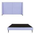 thumbnail image 1 of Box Base Cama Slim Matrimonial+Cabecera Milan Lila, 1 of 6