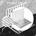 thumbnail image 6 of CoudarTitie Corner floor drain, stainless steel, efficient, rust-proof, L-shaped, side drain 12.5cmx8cmx14cm, 6 of 9