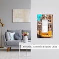 thumbnail image 5 of Fotbe Modern Urban Monkey Print Duplex Receptacle Wall Plate, 1-Gang 5.0" x3.0" Wall Outlet Covers, Dual Outlet Faceplates Covers, Color-matched Screws Included-Style U, 5 of 6