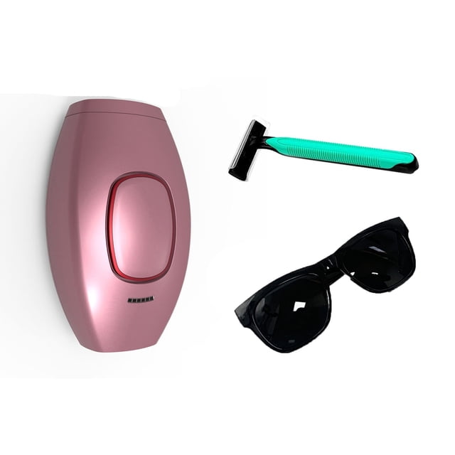 Festival Gift Naittoop Handheld Laserhair Removal Instrument Glasses Shaver Whole Body Hair Removal Instrument,Reduction In Hair Regrowth for Body & Face, Regulation