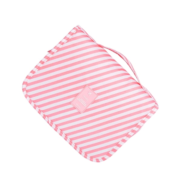 Injueey Bolsa de almacenamiento Saco de maquillaje Bolsa de Mano de obra fina Multicolor Suministros de viaje multipropósito de larga duración Almacenamiento y organización del hogar Rosado Injueey HA077537-01