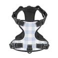 thumbnail image 4 of Lsque Blue Checkboard Dog Harness, No-Pull Pet Harness with 2 Leash Clips, Adjustable Soft Padded Dog Vest with Easy Control Handle for Large Dogs-Large, 4 of 9
