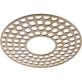 thumbnail image 2 of 24"OD x 8 3/4"ID x 1/4"T Fink Wood Fretwork Pierced Ceiling Medallion, Birch, 2 of 3