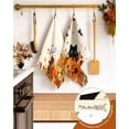 thumbnail image 3 of Set of 2 Fall Kitchen Towels Fall Kitchen Dish Towels Decorative Autumn Theme Towel for Thanksgiving Harvest, Absorbent Hand Towels, 3 of 6