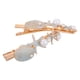 thumbnail image 5 of Juego de 2 pinzas para el pelo con forma de estrella de mar y concha, pinzas de cocodrilo con forma de estrella de mar para mujer, accesorios para peinado y sombreros., 5 of 6