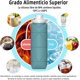 thumbnail image 3 of Botella de agua deportiva plegable, 2 botellas de agua blandas con válvula a prueba de fugas, botella de agua de silicona portátil sin BPA para gimnasio, correr, andar en bicicleta, acampar, etc., 3 of 7