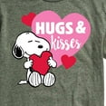 thumbnail image 3 of Peanuts - Snoopy Hugs And Kisses - Men's Short Sleeve Graphic T-Shirt, 3 of 6