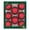Velvet Red, variant on Glass Christmas Tree Ornaments - 67mm / 2.63" [8 Pieces] Designer Balls from Christmas By Krebs Seamless Hanging Holiday Decor (Velvet Red)
