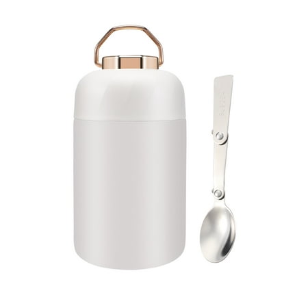 

Vacuum Insulated Lunch Container Food Flask Stainless Steel Insulated Food Jar Hot Food Containers 600Ml Hot Food Jar C