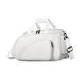 thumbnail image 3 of Vsenkes Table Tennis Training Bag Racket Holder Crossbody Tote White, 3 of 9