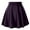 Solid Color, variant on Aofany Women Plus Size Pleated Skirt Casual Fashion Solid Color Mini Skirt High Waist Knitting Cotton Short Skirt