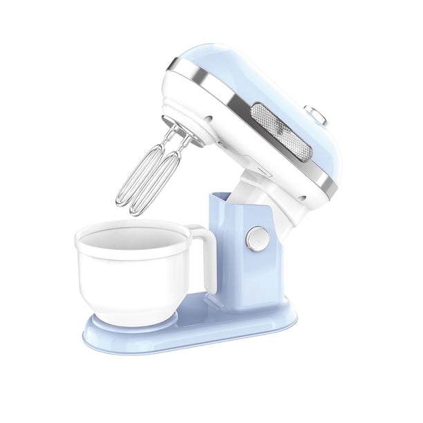 PINGÜE® Role Play | Set a escala batidora | Estilo Trendy tipo KitchenAid Color azul pastel | Juguetes Niños y Niñas