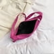 thumbnail image 3 of Bolso De Hombro Harajuku Hobo Bag Casual Zipper Crossbody Bag Nylon suave para regalo (Rose Red), 3 of 9