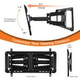 thumbnail image 7 of ProMounts Premium Articulating/Full Motion, Swivel and Tilt 37 to 100in TV Wall Mount for Flat and Curved TV Screens, 7 of 7