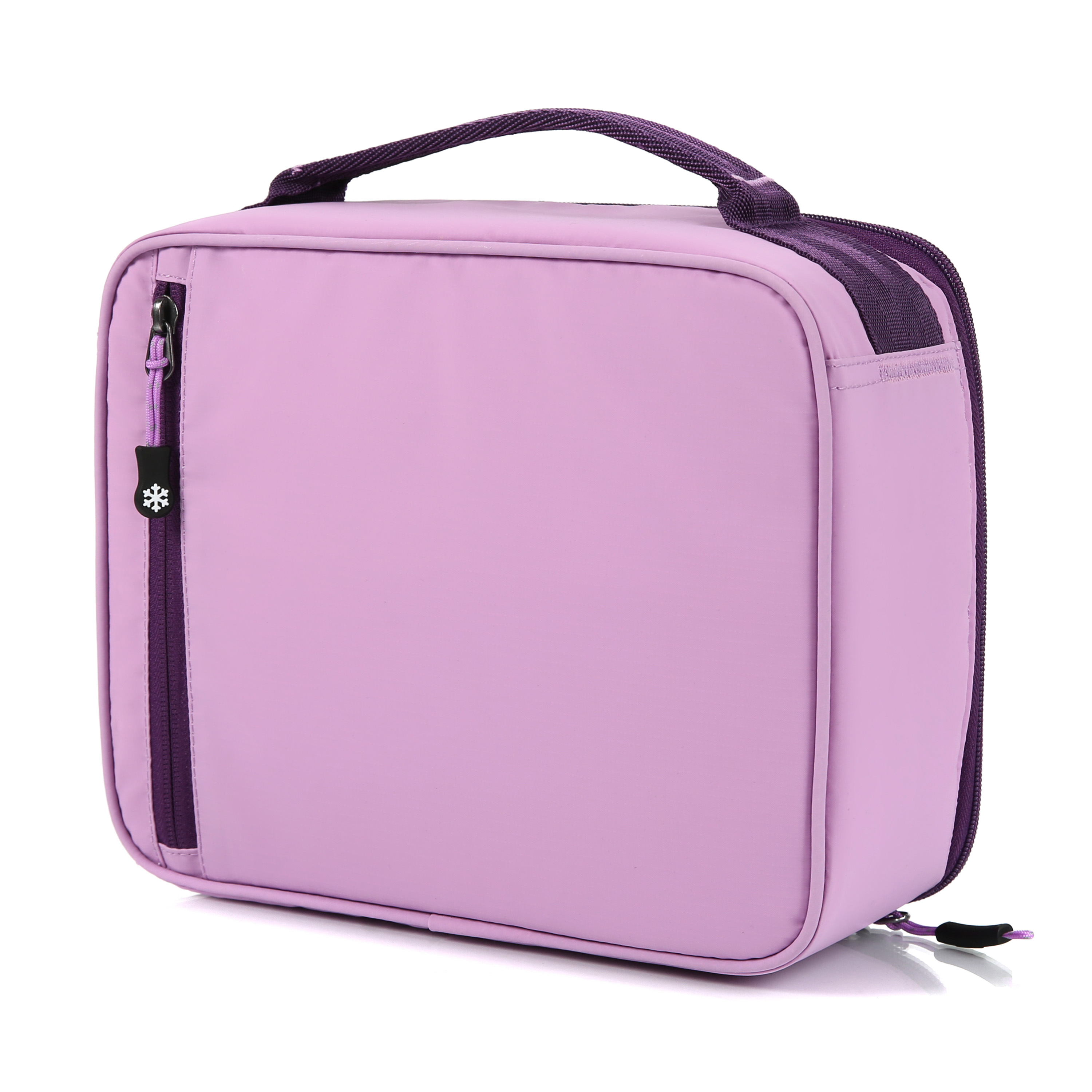 Titan by Arctic Zone Fridge Cold Horizontal Insulated Lunch Box with Reusable Ice Walls - Lavender