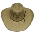thumbnail image 3 of Lone Star Western Style American Men & Women'S Rider Cowboy Hat Beige, 3 of 5