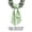 #154-Green, variant on Wreath Sash Bow, Checkered Bow, Long Streamer Ribbon Gingham Fabric Double Tied Detachable Bow for Front Door Decor