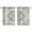 Beige Teal, variant on Beige Teal Boho Kitchen Curtains 63 Inch Length, Medieval Vintage Ethnic Floral Abstract Grommet Top Bedroom Living Room Curtains, Light Filtering Cafe Curtain Drapes 2 Panels Set 84''x63''