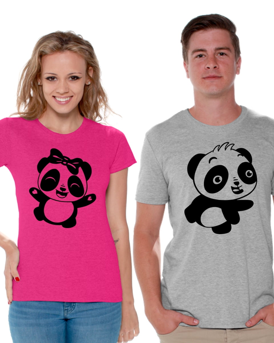 Awkward Styles Couple Shirts Couple Matching Shirts Panda T Shirts For Couples Perfect Valentine 