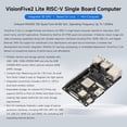 thumbnail image 3 of VisionFive2 Lite RISC-V Single Board Computer, JH-7110S Processor with Integrated 3D GPU, Based on Linux, 4GB RAM, Includes WiFi Module, eMMC Flash NOT Included, Board ONLY, 3 of 4