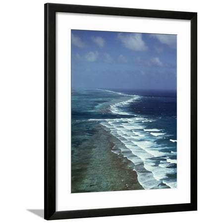 Ambergris Cay, Second Longest Reef in the World, Near San Pedro, Belize, Central America Framed Print Wall Art By (Best Seafood In San Pedro Belize)