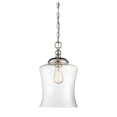 thumbnail image 1 of Meridian M70019PN 1 Lumière Mini Pendentif - Nickel Poli, 1 of 1