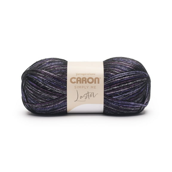 Caron® Simply Me Luster™ #4 Worsted (Medium) Blend Yarn, Amethyst 6oz/170g 360 Yards