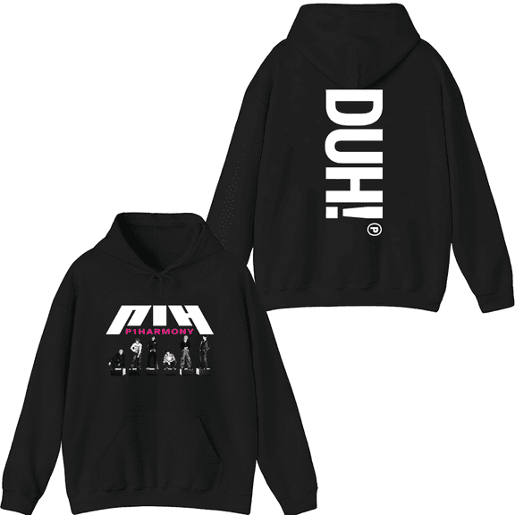 P1Harmony Merch Photos Hoodie Fashion Unisex Men Women Long Sleeve Pullover Tops