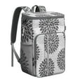 thumbnail image 1 of Floral Aesthetic Insulated Cooler Backpack - 20L Soft Cooler Bag, Earthy Style for Picnic, 1 of 6