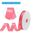 thumbnail image 3 of Uxcell 1" W x 100 Yards Polyester Satin Ribbon, Perfect for Craft Wedding Decor Party Hair Bow, Peach, 3 of 6