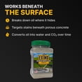 thumbnail image 6 of EXIMO Waterless Concrete Cleaner by CAF Outdoor Cleaning for Driveway, Garage, Basement, and Walkway Surfaces, 3 lbs, Advanced Stain Remover for Oils and Other Petroleum Stains, 6 of 9
