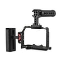 thumbnail image 1 of Andoer Camera Cage + Top Handle Kit Aluminum Alloy Camera Video Cage With Cold Shoe Mounts Numerous, 1 of 5