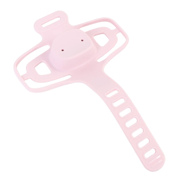 Support de Cellulaire pour Vélo Support de Téléphone pour Guidon avec Sangle en Silicone pour Téléphone Intelligent de 4 à 6,7 Pouces Sécurisé Antichoc Réglable