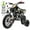 Yellow, variant on FRP FX40 40cc 4-Stroke Gas Powered Dirt Bike with Training Wheels, Safety Kill Switch, Max Speed 18 MPH, Front & Rear Disc Brakes, Stability Enhancement, EPA Certified - Black
