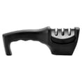 thumbnail image 1 of Afilador Cuchillos Cocina Portátil 3 Etapas Ergonómico Negro, 1 of 5