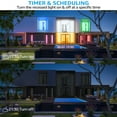 thumbnail image 6 of 6 Inch 12W LED RGBCW Smart Recessed Lighting with J-box, Alexa/Google/Siri Compatible, 6 of 7