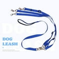 moobody Adjustable Leash Nylon Dog Triple Head Leash Set