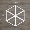 thumbnail image 2 of Ekena Millwork 11 3/8"W x 13 1/8"H x 3/8"T Small Pendleton Decorative Fretwork Wall Panels in Architectural Grade PVC, 2 of 9