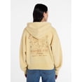 thumbnail image 4 of Winnie the Pooh Women’s Graphic Zip Up Hoodie, Sizes XXS-XXL, 4 of 6