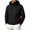 Black, variant on Men's Hooded Jackets Men Multiple Zipper Pockets Water Repellent Solod Color Softshell Jackets Casual Full Zip Adjustable Cuffs Travel Daily Outdoor Coats