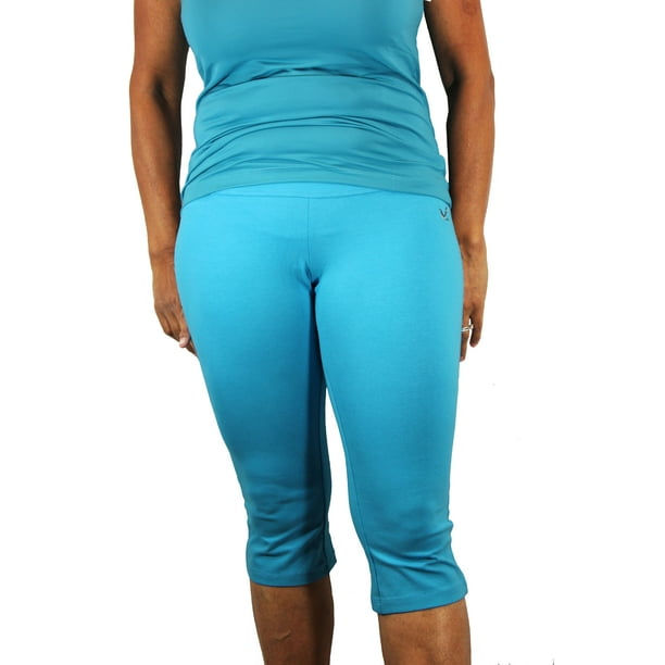 Maks CottonSpandex Women�s Capri Legging Yoga Pant