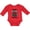 Red, variant on Inktastic Future Motocross Champion BMX Boys Long Sleeve Baby Bodysuit
