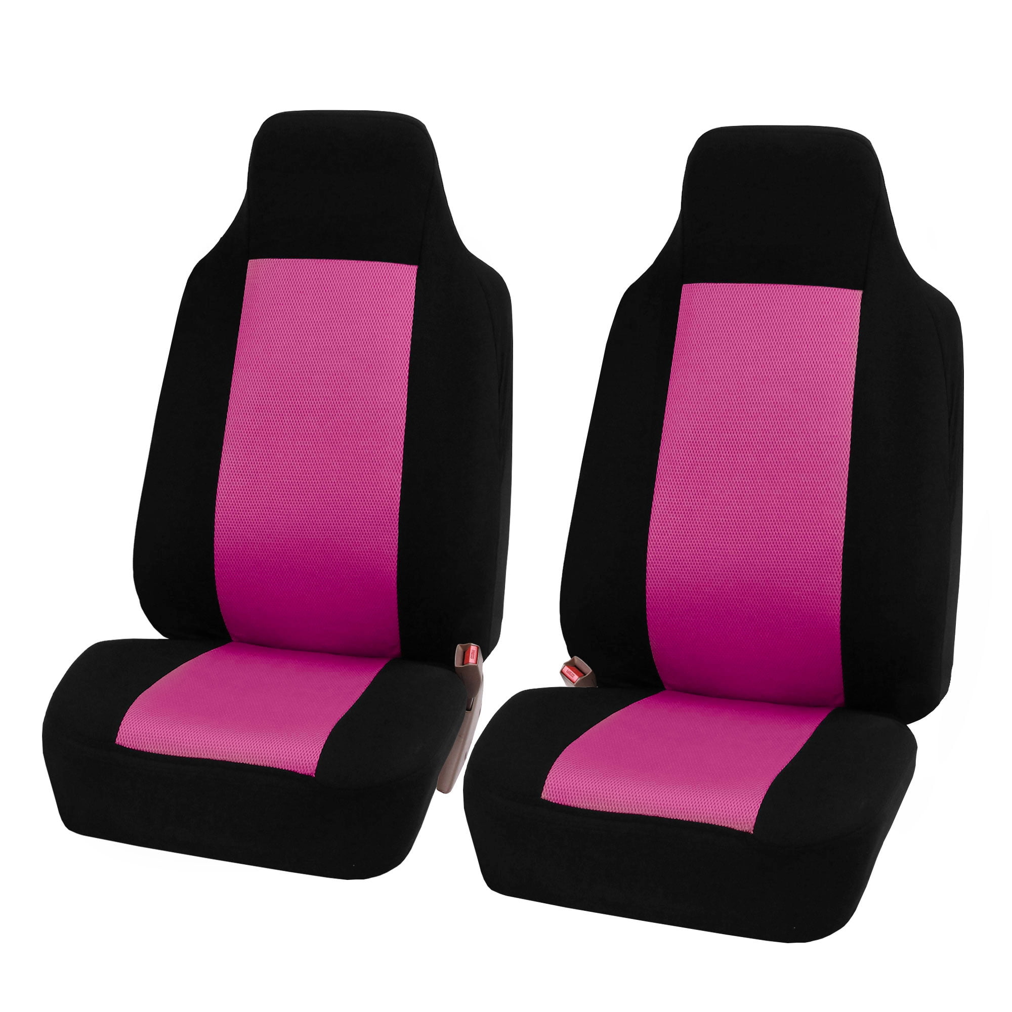 FH Group Universal Fit Cloth Car Seat Covers, Washable Easy to Install