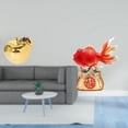 thumbnail image 2 of Estatua decorativa,Escultura de frutas para decoración del hogar para escritorio interior.,Estatua decorativa,Estatua de pez del Feng Shui chino,escultura koi,Decoración de escritorio Adorno, 2 of 8