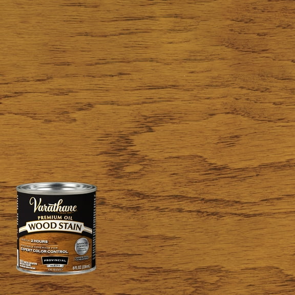 4 Pack, Provincial, Varathane Premium Oil-Based Interior Wood Stain-211794, Half Pint