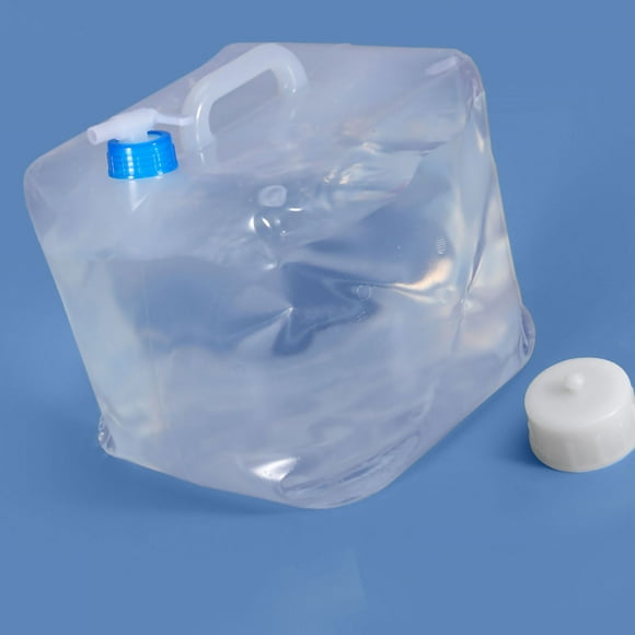 Contenedor de agua plegable, contenedor de agua plegable, bolsa de agua plegable grande para exteriores, bolsa de almacenamiento de agua de gran capacidad, verdadera excelencia